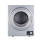 Cookology 2.5kg Mini Vented Tumble Dryer - Table Top - Compact Design - Dial Heat Controls - 4 Drying Functions - 200 Minute Timer - Silver