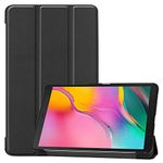 ProCase Cover for Galaxy Tab A 8.0 2019 Case T290 T295, Slim Light Cover Stand Hard Shell Folio Case for 8.0 inch Galaxy Tab A 2019 Tablet Model SM-T290 (Wi-Fi) SM-T295 (LTE) -Black