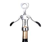 Wine Opener Wing Corkscrew Wine Opener with Kitchenware Multifunctional Bottles Opener Kitchen Gadget Stainless Steel Beer Cap Opener