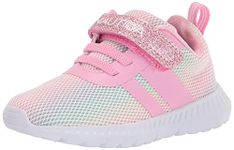 Nautica Kids Boys Girls Fashion Sneaker Athletic Running Shoe with Stap for Toddler and Little Kids-Towhee-Rainbow Sparkle-8