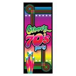 1970's Groovy Party Door Cover 76cm x 183cm