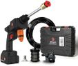 Jet Hawk – Portable Cordless High-Pressure Washer As Seen on High Street TV - Use Any Water Source – 6 in 1 - Inc Spray Nozzles, 5m Hose, Hose Connector, Free Soap Dispenser Bottle & Hard Carry Case
