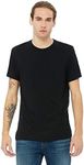 Canvas Mens Triblend Crew Neck Plai