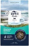 ZIWI Peak Steam & Dried Cat Food – Wild South Pacific Fish - High Protein, Skin & Coat Health, Low Carb, for All Life Stages (28.8oz)