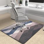 Placoot Office Chair mat for Carpet Heavy Duty Hard Desk Chair Mat Woven Patterns 1/5" Thick 36" x 48" Floor Mat Rug Can be Used on Hard Floor or Carpet Without Padding