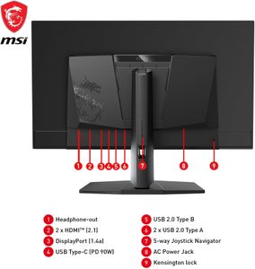MSI 31.5" 4K OLED Gaming Monitor – MPG 321URX