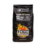 FOGO Premium Oak Restaurant Grade All-Natural Hardwood Medium and Small Sized Lump Charcoal for Grilling and Smoking, 17.6 Pound Bag