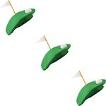 Golf Golfing Hat Novelty Gift Party Green Faux Grass Ball Tee Fancy Dress Hat (Pack of 1)