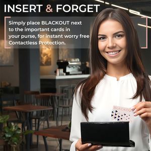 AKIELO RFID Blocking Card 4-Pack – Blackout Contactless Protection