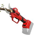 Pruning Shear Compatible with Milwaukee 18V Battery Packs Pruner with LED Display CrSS Blade Max 35mm Cutting Diameter for Gardening & Tree Pruning(Battery not Included)