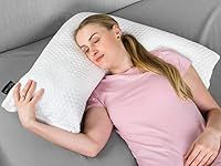 AviiatoR® Extra Filled V Pillow With Zippered Pillowcase | Adjustable Firmness | UK Made | Orthopedic Pillow for Pregnancy | Neck, Back, Knee Pain Relief, Bed Wedge Support For Nursing | Hollow Fibre