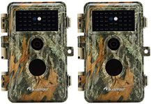 BLAZEVIDEO Trail Camera Wildlife Hunting Cam Game Camera with Night Vision Motion Activated and Waterproof, Password Protected Garden Camera for Outdoor and Home Security