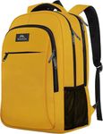 MATEIN Travel Laptop Backpack, Work Bag Lightweight Laptop Bag, Rucksack for Men Work, Anti Theft Business Backpack, Water Resistant School Rucksack Gift for Men and Women, 15.6 Inch, Bright Yellow