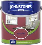 Johnstone's 307067 2.5 Litre Silk Emulsion Paint - Poppy Field