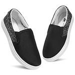 MIXIN Girls Sneakers Slip On Shoes 
