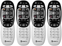 Lot of 4 DirecTV RC73 remote controls for Genie HR34 HR44 all HD DirecTV brand receivers