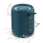 Deeyaple Portable Bluetooth Speaker, IP67 Waterproof Mini Bluetooth Speaker Wireless V5.3 with Stereo Sound,All Day,TWS Pairing,LED Light,Gift for him/her (Blue)