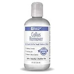 Callus Removers for Feet (8 OZ), Made in USA | Callus Gel Remover - Best for Use with Foot File, Pumice Stone, & Foot Scrubber, Fast Acting Formula with Eucamint Fragrance