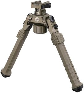 CVLIFE Rifle Bipod Quick Release Picatinny Bipod 360 Degree Swivel Adjustable Height Made of Lightweight High-Strength Polymer and Aluminum for Shooting and Hunting (Flat Dark Earth, 8"-11")