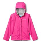 Columbia Youth Girls Arcadia Jacket, Pink Ice, Medium