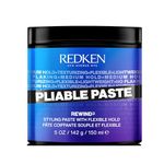 Redken Pliable Paste, Flexible Hair Paste For Medium Hold And Texture, No Flakes Hair Cream For All Hair Types, 150ml