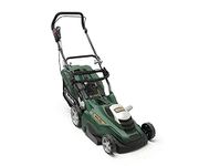 Webb Classic WEER40 Electric Rotary Lawnmower with 5 Cutting Heights, 40cm Cutting Width and 50L Collection Bag - 3 Year Guarantee