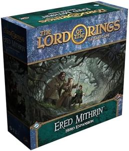 Fantasy Flight Games The Lord of The Rings The Card Game Ered Mithrin Hero Expansion - Cooperative Adventure Game, Strategy Game, Ages 14+, 1-4 Players, 30-120 Min Playtime, Made