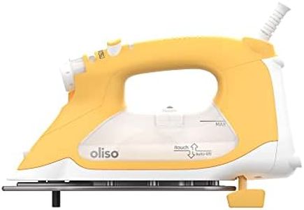 oliso TG1600 ProPlus Textile Steam Smart Iron, Yellow (311001)