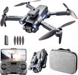 Ascetic dRoNe wItH hD DuAl cAmErA BrUsHlEsS MoToR, oNe cLiCk tAkEoFf/lAnDiNg FlIp rOlLiNg gEsTuRe cOnTrOl wI-Fi cAmErA ReMoTe cOnTrOl -X DrOnE, 2 x BaTtErY (F22)