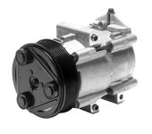 Denso 471-8121 New Compressor with Clutch for Ford Heavy-Duty and Super-Duty Trucks