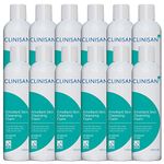 12 Pack, Clinisan 200ml Emollient Skin Cleansing Incontinence Foam Spray Bottles