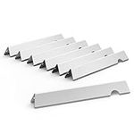 onlyfire Stainless Steel Flavorizer Bars for Weber Genesis II E410, LX E440 S440, Heat Plate Flavor Bars Gas Grill Replacement for Weber Genesis II/LX 400 Series Weber 66033(Set of 7)