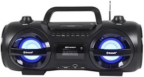 Retro Portable Boombox CD Player, C