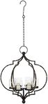 Deco 79 Candle Chandeliers, Deco 79, Black, Clear, Medium