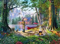 Buffalo Games - Mountain Fishing - 1000 Piece Jigsaw Puzzle