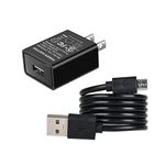 KEAIDUO Fast Charger Compatiable for Kindle Fire with 10Ft Micro USB Cable Power Supply Cord 5V 2A USB Wall AC Adapter for Kindle Fire HD, Fire 7 8 10 Tablet and Phone HDX 6" 7" 8.9" 9.7" Tab