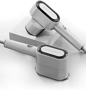 KopBeau Steamer for Clothes,2-in-1 Clothes Steamer & Iron for Wrinkles Remover,NTC Precision Ironing Protects Clothes,14 Min of Continuous Steam,1000W Travel Steamer for Travel and Home Use,Grey