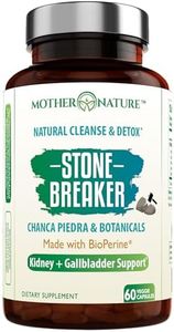 Stone Breaker Chanca Piedra Capsules, Dissolve Kidney & Gallbladder, Detoxify Urinary Tract, Flush Impurities, Kidney Support with Celery Seed Extract - 60 Veg Capsules