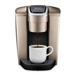 Keurig K-Elite Coffee Maker, Single Serve K-Cup Pod Coffee Brewer, With Iced Coffee Capability, Brushed Gold