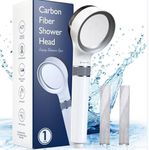 Ulinek Shower Head Filter, Hard Water Filter Shower Head, High Pressure Water Saving Purifying Shower Head for Residual Chlorine Remove, Adjustable Spray Mode Shower Universal Shower Head