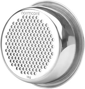 Normcore Cesta portafiltro de doble capa de 54 mm, cesta de precisión de alta extracción de 18 g, compatible con máquinas Breville Sage Espresso de 54 mm, acero inoxidable 304, 0.8 mm de grosor, 18