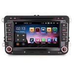 Erisin 7 inch 8-Core 4GB+64GB Android 13 Car Stereo Sat Nav For VW Polo Passat Golf MK5 MK6 Caddy EOS Seat Skoda CarPlay Android Auto DSP DAB+ Bluetooth GPS OPS WIFI 4G DVR CD Player Head Unit