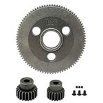 Metal Steel 48P 86T Spur Gear for 1/10 2WD Slash Rustler Stampede with 19T 21T Pinions Gear Sets Upgrade Parts Replace 4686