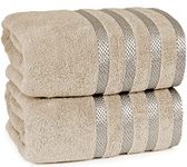 Bronze Times Bath Towels