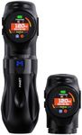Mast Archer3 Ultra Wireless Tattoo Machine Pen | Faulhaber Brushless Motor, 4.2mm Stroke, Dual 2500mAh Batteries, DCV/Hz Modes, for Experienced Artists, Black