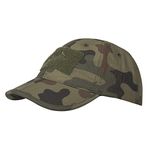 Helikon-Tex Men's Baseball Folding Cap, Polycotton Ripstop, Adaptive Green Baseball Folding Cap, Polycotton Ripstop