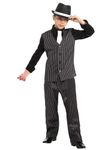 Forum Novelties 20's Lil' Gangster Child Costume, Medium