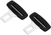 2 Pcs Universal Seat Belt Clip Car Trim Accessories Auto Car Seat Safety Belt Buckle for Most Vehicles Car Trim Accessories Suitable for Adults Kids Pregnant Women (2)