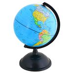 TOPGLOBE Educational World Globe 20cm Swivel Rotating Desk Top Globe - Diameter 20cm (Engish)