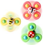 ALASOU 3PCS Suction Cup Spinner Toy